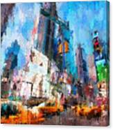 New York - Times Square Canvas Print