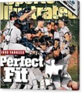 New York Yankees, 1998 World Series Sports Illustrated Cover Canvas Print