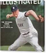 New York Yankees Bob Turley... Sports Illustrated Cover Canvas Print