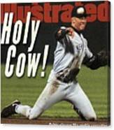 New York Yankees Derek Jeter, 1996 Al Championship Series Sports Illustrated Cover Canvas Print