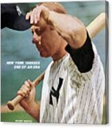 New York Yankees Mickey Mantle Sports Illustrated Cover Canvas Print