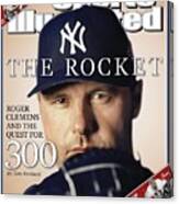 New York Yankees Roger Clemens Sports Illustrated Cover Canvas Print