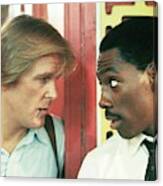 Nick Nolte And Eddie Murphy In 48 Hrs. -1982-. Canvas Print