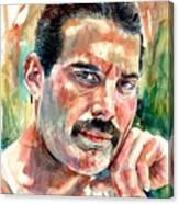 No One But You - Freddie Mercury Portrait Canvas Print