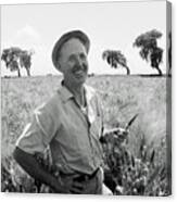 Norman Borlaug Canvas Print