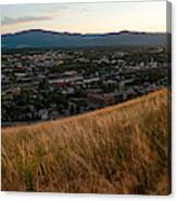 North Hills Summer Sunset Canvas Print