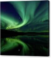 Northern Lights Aurora Boreal Canvas Print