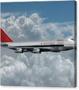 Northwest Orient Among The Clouds Canvas Print