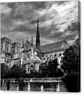 Notre Dame Cathedral Canvas Print