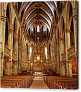 Notre Dame Cathedral Ottawa Canvas Print