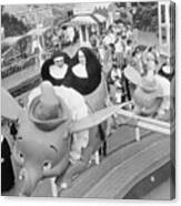 Nuns On Dumbo Ride Canvas Print