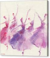Nutcracker Ballet Waltz Of The Flowers Canvas Print