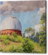 Observatory From Where The Deer Bed For The Night Canvas Print