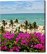 Ocean View, Playa Del Carmen, Quintana Canvas Print