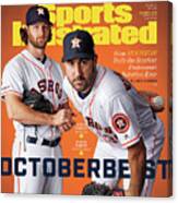 Octoberbest How Houston Built The Scariest Postseason Sports Illustrated Cover Canvas Print