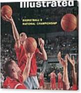 Ohio State Jerry Lucas... Sports Illustrated Cover Canvas Print