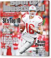 Ohio State University Qb Craig Krenzel, 2003 College Sports Illustrated Cover Canvas Print