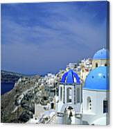 Oia, Santorini Canvas Print