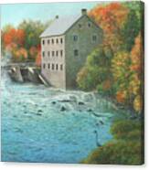 Old Mill Manotick Ontario Canvas Print