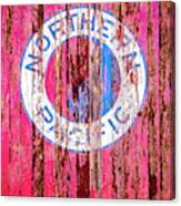 Old Northern Pacific Logo Canvas Print
