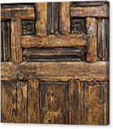 Old Wooden Door Canvas Print