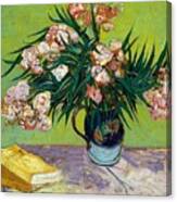 Oleanders By Vincent Van Gogh Canvas Print