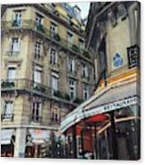 On Avenue Kleber, Paris Canvas Print