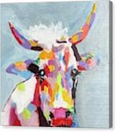 One Very Colorful Dude Canvas Print