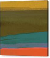 Orange And Yellow Abstract Canvas Print