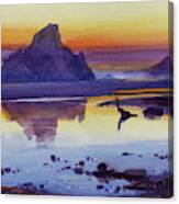 Oregon Coast Afterglow Canvas Print