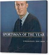 Oregon State Qb Terry Baker, 1962 Sportsman Of The Year Sports Illustrated Cover Canvas Print
