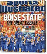 Oregon State V Boise State Sports Illustrated Cover Canvas Print