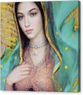 Our Lady Of Guadalupe, 1/2 Canvas Print
