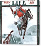 Outdoor Life Magazine Cover August 1907 Canvas Print
