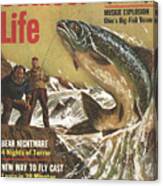 Outdoor Life Magazine Cover March 1965 Canvas Print