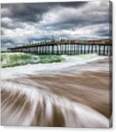 Outer Banks Nc North Carolina Beach Seascape Photography Obx Canvas Print