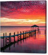 Outer Banks North Carolina Sunset Seascape Photography Duck Nc Canvas Print