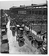 Outside Wrigley Field Canvas Print