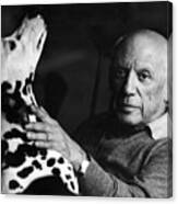 Pablo Picasso Canvas Print