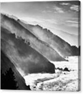 Pacific Foothills, Big Sur, California 98 Canvas Print
