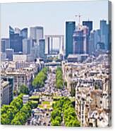 Paris Skyline, Paris Canvas Print
