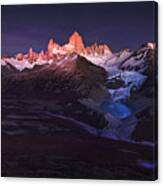 Patagonia Moonlight Canvas Print