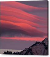 Patagonia Sunrise,  Torres Del Paine Canvas Print