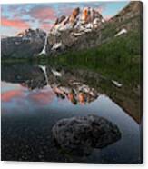 Peak From Silver Lake, Sierra Nevada, California Canvas Print