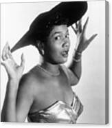 Pearl Bailey Canvas Print