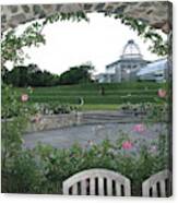 Peek A Boo View, Lewis Ginter Botanical Garden, Richmond, Va Canvas Print