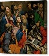 'pentecost', 1612-1614, Spanish School, Oil On Canvas, 285 Cm X 163 Cm... Canvas Print