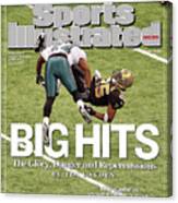 Philadelphia Eagles Sheldon Brown, 2007 Nfc Divisional Sports Illustrated Cover Canvas Print