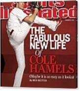 Philadelphia Phillies Cole Hamels Sports Illustrated Cover Canvas Print
