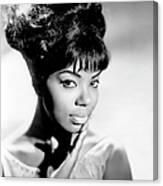 Photo Of Mary Wells Canvas Print